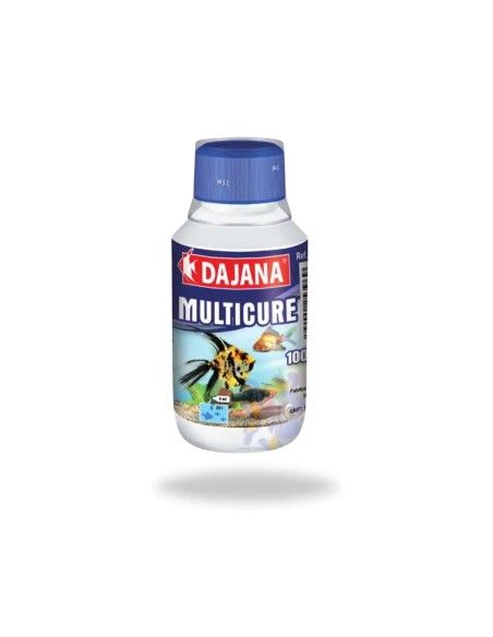 Desinfectante DAJANA MULTICURE para el agua de acuarios y peceras 100 ml